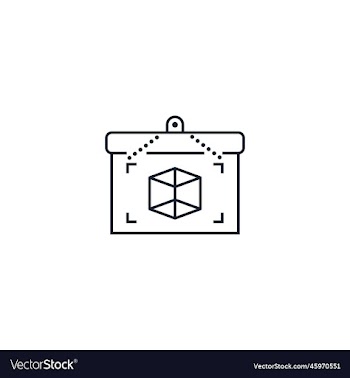 ar presentation creative icon from augmented