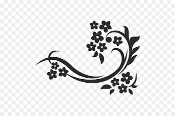 Arabesque Floral design Art Drawing - design 