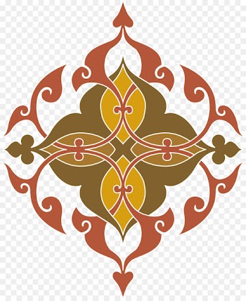 Arabesque Ornament Drawing - Islamic Background 