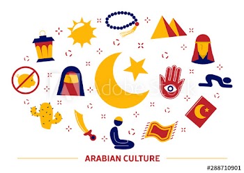 Arabian culture concept