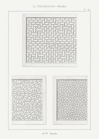 Arabic art pattern, Emile Prisses | Free Photo - rawpixel