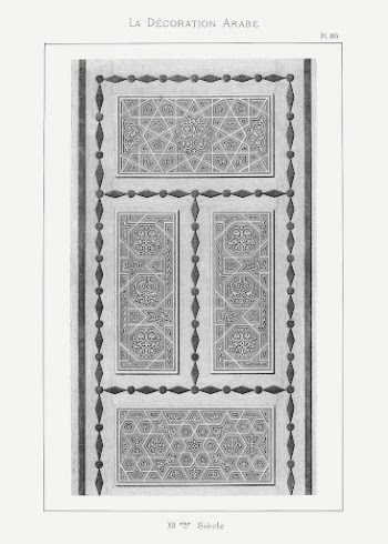 Arabic art pattern, Emile Prisses | Free Photo - rawpixel
