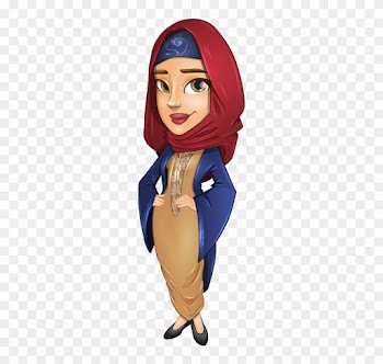 Arabic Girl Character