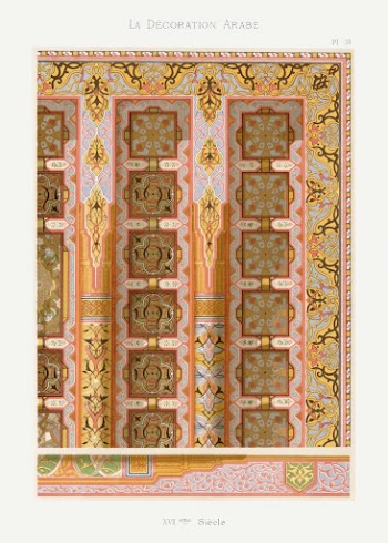 Arabic interior lithograph plate no. | Free Photo - rawpixel