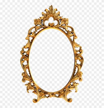 Фото, Автор Arana На Яндекс - Oval Vintage Gold Frame Png