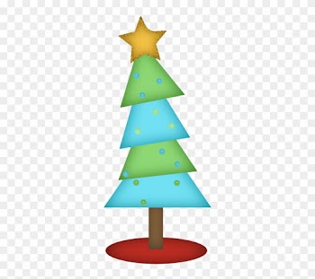 Arbol De Navidad Con Estrella Y Esferas Png - Christmas Tree