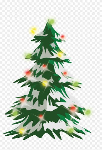 Arbol De Navidad Vector - Snowy Pine Trees Drawing