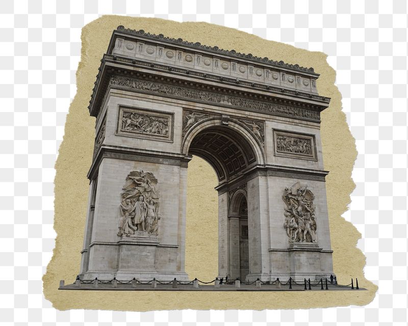 Arc de Triomphe png ripped | Free PNG - rawpixel