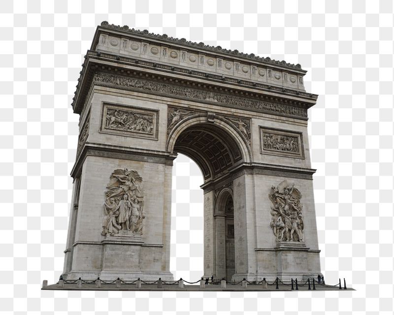 Arc de Triomphe png sticker, | Free PNG - rawpixel