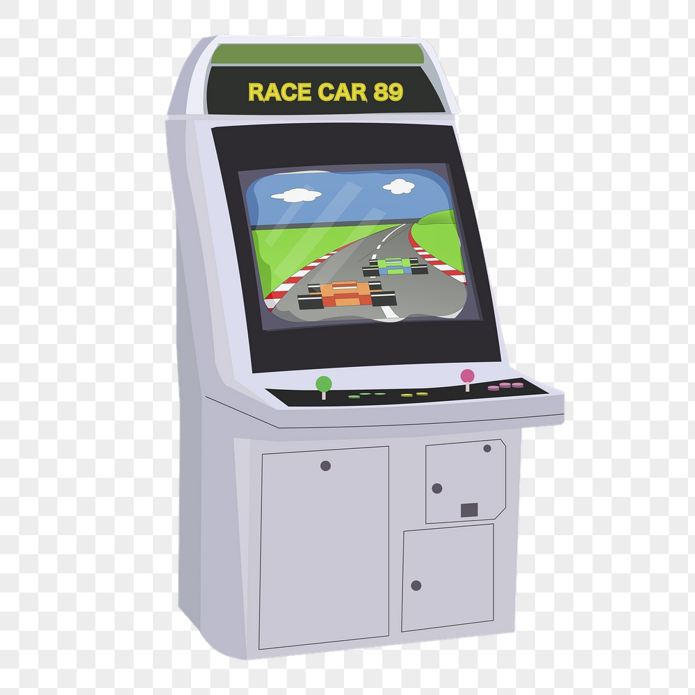 Arcade game png machine sticker, | Free PNG - rawpixel