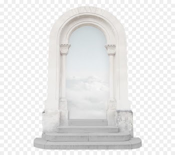 Arch Door - White arched door 