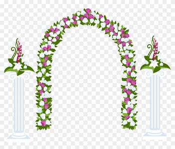 Arch Flower Clip Art - Arch Flower Clip Art