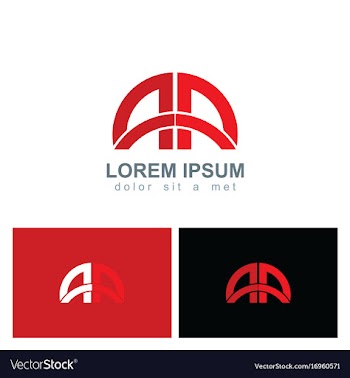  					Arch gate round logo vector image														
