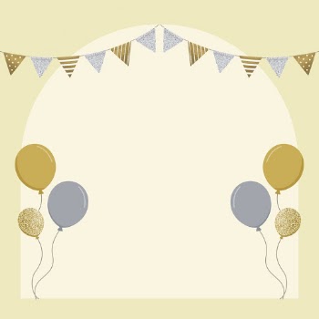 Arch party frame background, psd | Free PSD - rawpixel