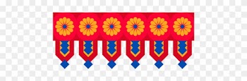 Arch, Toran, Decoration, Diwali, Festival, Zummar, - Flower Toran Png Imagea