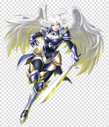 Archangel Anime, angel transparent background PNG clipart