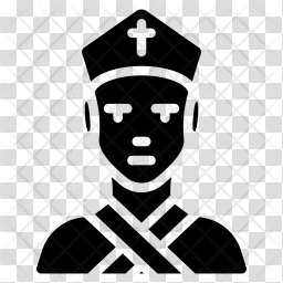 Archbishop Icon of Glyph style - Available in SVG, PNG, EPS, AI ...