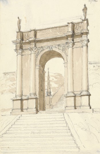 Arched Gate at the Landing | Free Photo - rawpixel