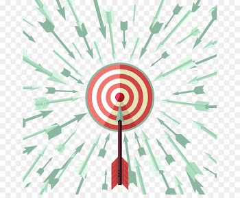 Archery Aim Graphic design - Vector arrow flak 