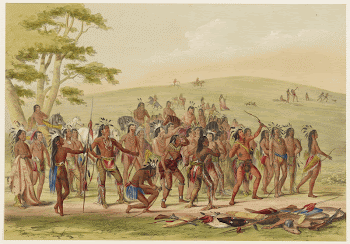 Archery of the Mandans. Original | Free Photo - rawpixel