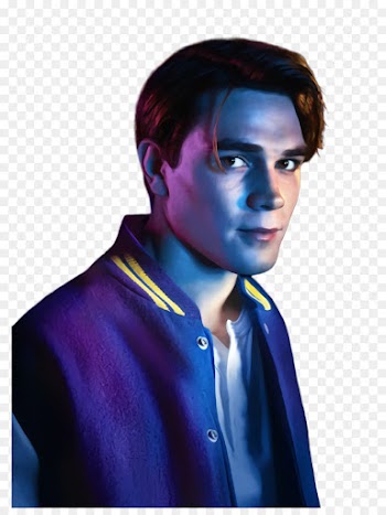 Archie Andrews, Kj Apa, Riverdale, Face, Blue PNG
