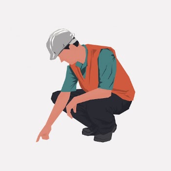 Architect man clipart, job illustration | Free Vector - rawpixel