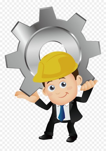 Architectural engineering Cartoon Laborer - engineer 