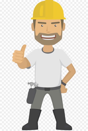 Architectural engineering Construction worker Lone worker Icon - Vertical big bearded engineer 