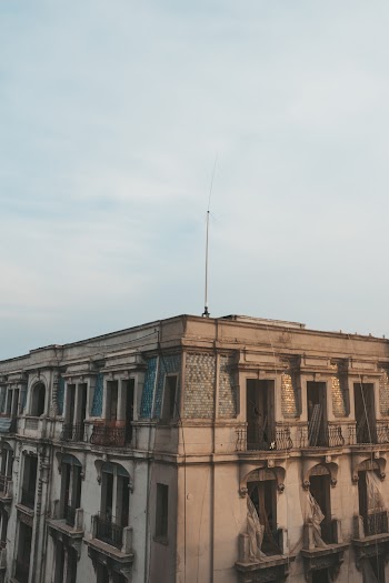 Architectural Photo of Gray Building