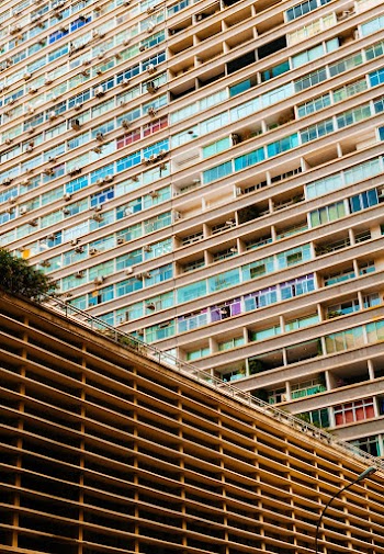 Architectural Photography of Beige City Building