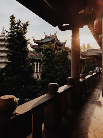 Architectural Photography of Brown Pagoda
