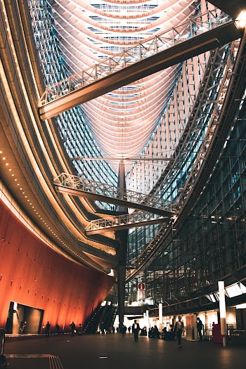 Architectural Photography of City Building Interior View