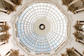 architectural photography of concrete establishment