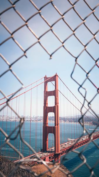 architectural photography of Golden Gate Bridge