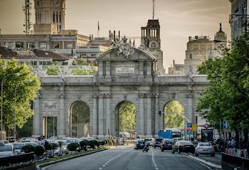 Architectural Photography of Gray Concrete Arch
