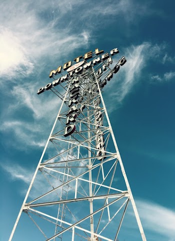 Architectural Photography of Motel Downtowners Tower