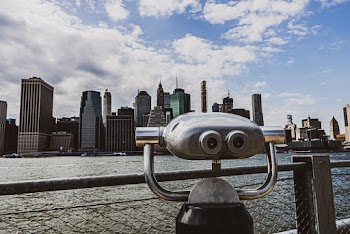 Architectural Photography of Silver Telescope
