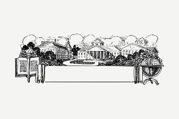 Architecture city frame clipart, vintage | Free PSD Illustration - rawpixel
