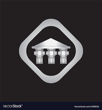 Architecture greek building doric temple vector image