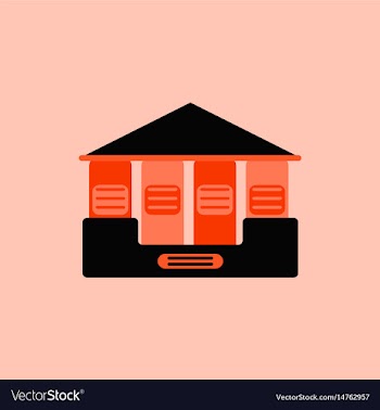 Architecture greek building doric temple vector image