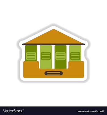 Architecture greek building doric temple vector image