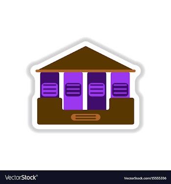Architecture greek building doric temple vector image