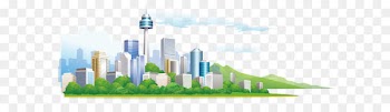 Architecture Illustration - City building vector illustration 