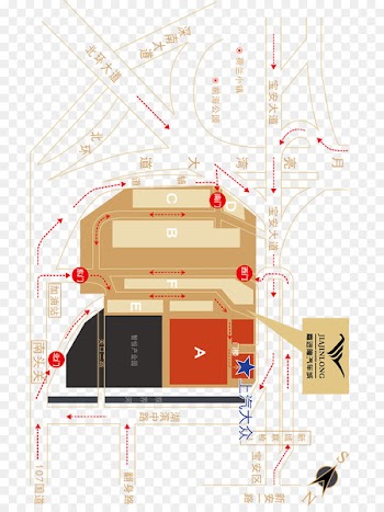 Architecture Illustration Design Line Diagram - appointment map 