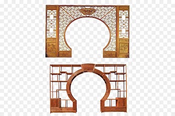 Architecture Moon gate - The quaint quiet moon gate 
