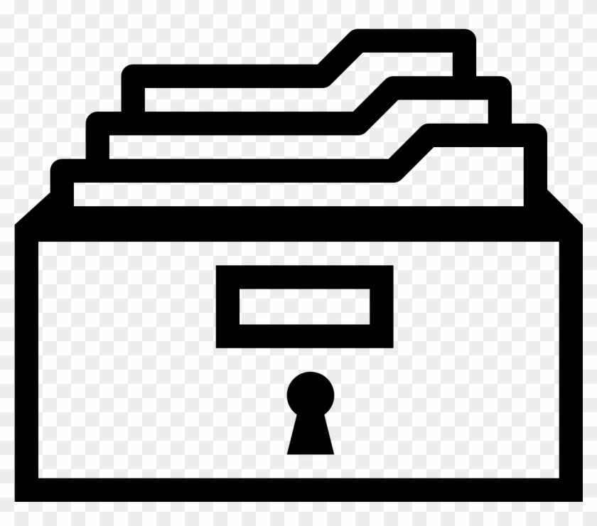 Archives Icon - Archive Png Black