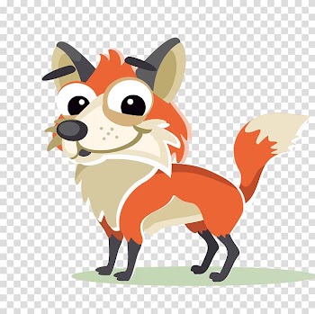 Arctic fox Cartoon , fox transparent background PNG clipart