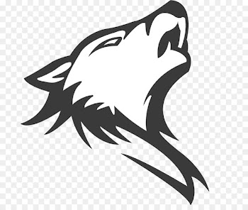 Arctic wolf Dog Logo Bucky Barnes Drawing - Dog 