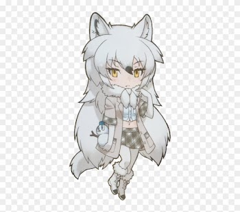 Arctic Wolf Japari Library, The Kemono Friends Wiki - Kemono Friends Arctic Wolf