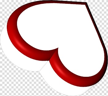 Ardcor Heart brushes, red and white heart transparent background PNG clipart